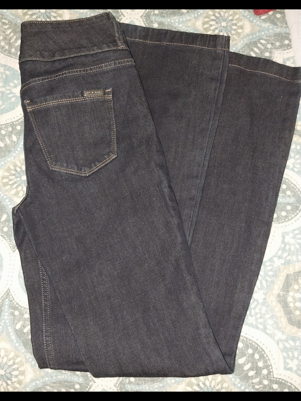 WHBM, The Sculpt, Dark Indigo Women’s Skinny Flare Jeans - Picture 7 of 7